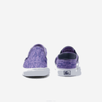 Lacoste salto servir têxtil deslizamento bebês roxo branco 84x 88BL2969 - Image 5