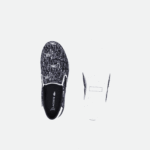 Lacoste salto servir têxtil deslizamento crianças preto e branco 312 88BL3234 - Image 4