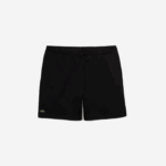 Lacoste shorts esportivos de lã extra grandes homens preto 031 88BL1522