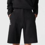 Lacoste shorts estampados refletivos homens preto 031 88BL1354 - Image 2