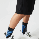 Lacoste shorts estampados refletivos homens preto 031 88BL1354 - Image 8