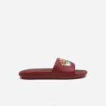 Lacoste slides sintéticos croco homens amarelo bordô amr 88BL1774