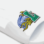 Lacoste slides sintéticos croco homens branco/verde 082 88BL1768 - Image 6
