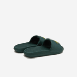 Lacoste slides sintéticos croco homens verde 1m8 88BL1762 - Image 3