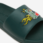 Lacoste slides sintéticos croco homens verde 1m8 88BL1762 - Image 6