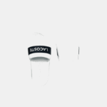 Lacoste slides sintéticos e têxteis croco mulheres branco e marinho 042 88BL2710 - Image 4