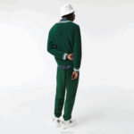 Lacoste suéter de distintivo cômico homens verde branco ano 88BL1379 - Image 3
