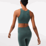 Lacoste sutiã esportivo sem costura mulheres verde 5hx 88BL2549 - Image 3