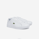 Lacoste tênis de couro carnaby bl homens branco 21g 88BL1817 - Image 2
