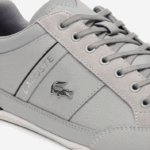 Lacoste tênis de couro chaymon homens cinza preto 276 88BL1709 - Image 5
