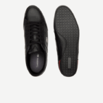 Lacoste tênis de couro chaymon homens preto vermelho 1b5 88BL1708 - Image 4