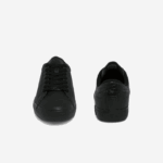 Lacoste tênis de couro polido powercourt homens preto 02h 88BL1846 - Image 5