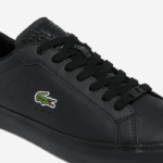 Lacoste tênis de couro polido powercourt homens preto 02h 88BL1846 - Image 6