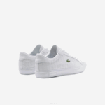 Lacoste tênis de couro powercourt homens branco 21g 88BL1703 - Image 3