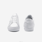 Lacoste tênis de couro powercourt homens branco 21g 88BL1703 - Image 5