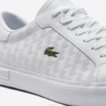 Lacoste tênis de couro powercourt homens branco 21g 88BL1703 - Image 6