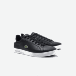 Lacoste tênis de couro profissional graduado homens preto e branco 312 88BL1909 - Image 2