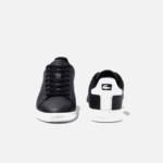 Lacoste tênis de couro profissional graduado homens preto e branco 312 88BL1909 - Image 5