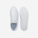 Lacoste tênis de lona lerond homens branco 001 88BL1907 - Image 3