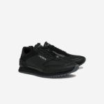 Lacoste tênis de luxo têxtil parceiro homens preto 02h 88BL1706 - Image 2