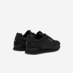 Lacoste tênis de luxo têxtil parceiro homens preto 02h 88BL1706 - Image 3