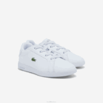 Lacoste tênis graduado bebês branco e preto 147 88BL2991 - Image 2