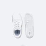 Lacoste tênis graduado bebês branco e preto 147 88BL2991 - Image 3