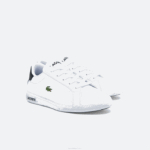 Lacoste tênis graduado crianças branco e preto 147 88BL3302 - Image 2