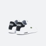 Lacoste tênis graduado crianças branco e preto 147 88BL3302 - Image 3