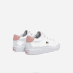 Lacoste tênis gripshot bebês branco e rosa claro 1a9 88BL2970 - Image 3