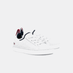Lacoste tênis la piquee textil tricolor bebês branco/marinho e vermelho 407 88BL2994 - Image 2