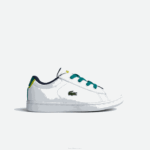Lacoste tênis sintético carnaby bebês branco/verde 082 88BL2985