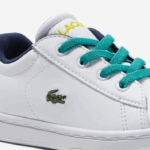 Lacoste tênis sintético carnaby bebês branco/verde 082 88BL2985 - Image 5
