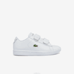 Lacoste tênis sintético carnaby evo bl bebês branco 21g 88BL2940