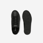 Lacoste tênis sintético carnaby evo bl crianças preto 02h 88BL3227 - Image 4