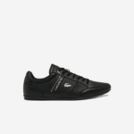 Lacoste tênis sintético e couro chaymon homens preto 02h 88BL1833