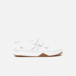 Lacoste tênis sintético l001 crianças branco e rosa b53 88BL3258
