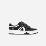 Lacoste tênis sintético l001 crianças preto e branco 312 88BL3259