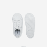 Lacoste tênis sintético lerond bebês branco 21g 88BL2941 - Image 4