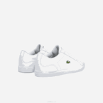 Lacoste tênis sintético lerond crianças branco 21g 88BL3116 - Image 3
