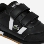 Lacoste tênis sintético parceiro bebês preto e branco 312 88BL2965 - Image 5