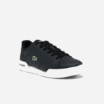 Lacoste tênis sintético twin serve juniores preto e branco 312 88BL3319