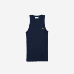 Lacoste top sem mangas mulheres azul marinho 166 88BL2588 - Image 4