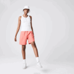 Lacoste top sem mangas mulheres branco 001 88BL2587