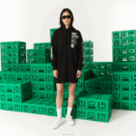 Lacoste vestido com capuz de lã orgânica live x minecraft mulheres preto 031 88BL2522