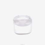Lacoste viseira piquê de algodão mulheres branco 70v 88BL2896 - Image 3