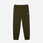 lacoste x a.p.c. calça de lã de algodão homens verde caqui wtw 88BL1196 - Image 3