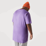 Lacoste xl regular fit pima camiseta de jérsei de algodão homens gfu roxo 88BL822 - Image 3