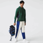 mochila de lona técnica lacoste x theo curin homens 21 88BL2124