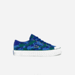 tênis de lona gripshot lacoste x minecraft mulheres azul verde bg3 88BL2734